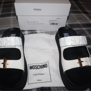 Authentic MOschino Slides